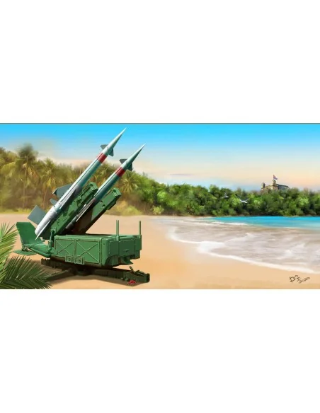 [NO_DESC] Soviet 5P71 Launcher with 5V27 Missile Pechora (SA-3B Goa...