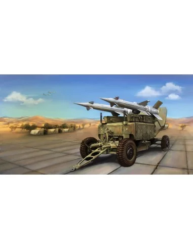 Soviet 5P71 Launcher with 5V27 Missile Pechora (SA-3B Goa), 1/35 - ...