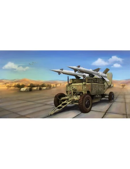 Soviet 5P71 Launcher with 5V27 Missile Pechora (SA-3B Goa), 1/35 - ...