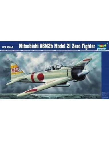 Mitsubishi A6M2b Zero Typ 21, 1/24 - Trumpeter 02405