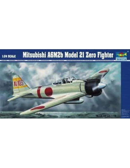 Mitsubishi A6M2b Zero Typ 21, 1/24 - Trumpeter 02405