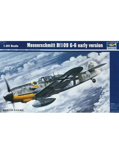 [NO_DESC] Messerschmitt Bf 109 G-6 frühe Version, 1/24 - Trumpeter ...