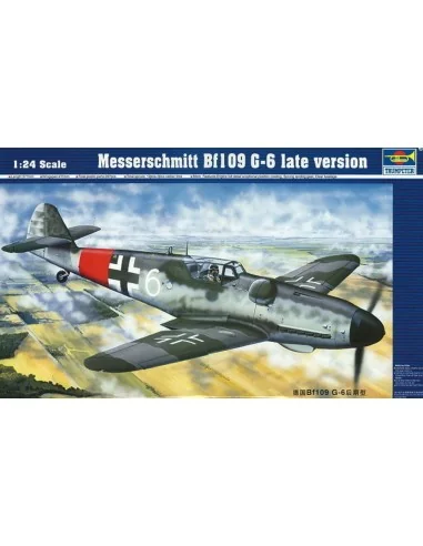 Messerschmitt Bf 109 G-6 späte Version, 1/24 - Trumpeter 02408