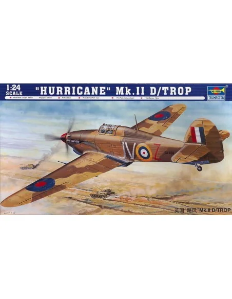 Hawker Hurricane IID Trop, 1/24 - Trumpeter 02417