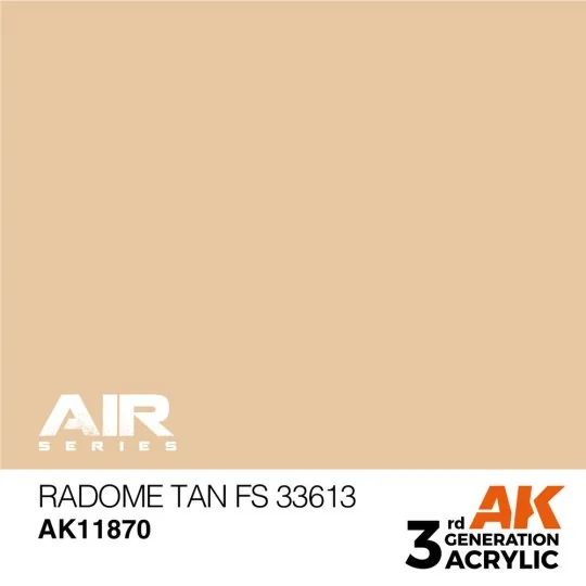 Radome Tan FS 33613 - AK Interactive AK11870 Radome Tan FS 33613 - AK Interactive AK11870