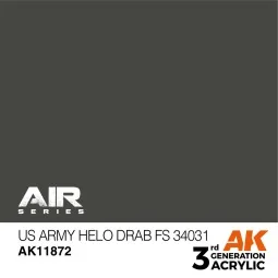 US Army Helo Drab FS 34031 - AK Interactive AK11872