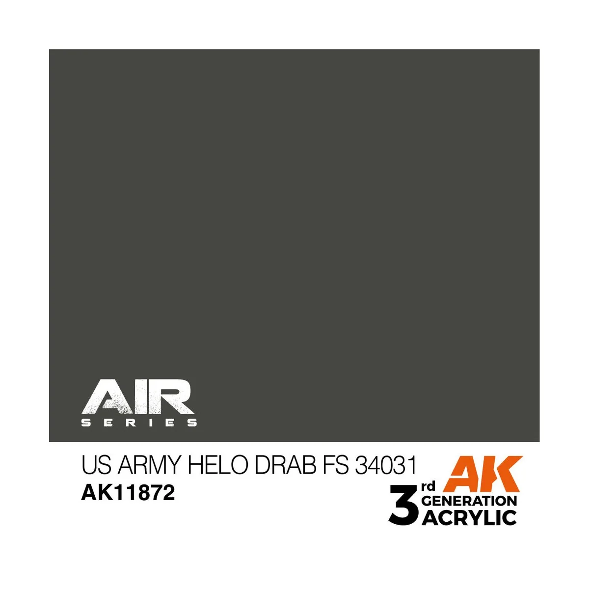 US Army Helo Drab FS 34031 - AK Interactive AK11872