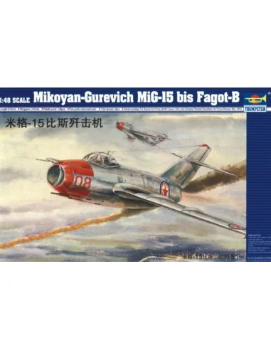 [NO_DESC] MiG-15 bis Fagot, 1/48 - Trumpeter 02806
