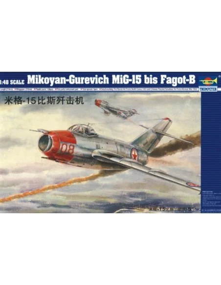MiG-15 bis Fagot, 1/48 - Trumpeter 02806