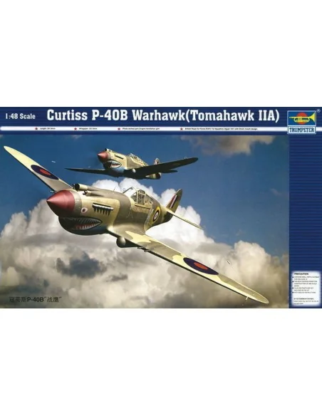 Curtiss P-40 B Warhawk, 1/48 - Trumpeter 02807