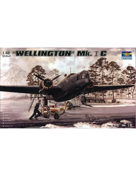 [NO_DESC] Wellington MK.1C, 1/48 - Trumpeter 02808