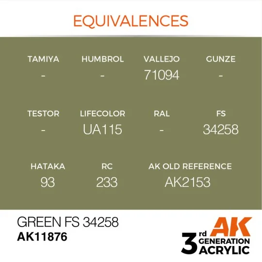 Green FS 34258 - AK Interactive AK11876