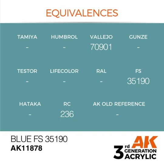 Blue FS 35190 - AK Interactive AK11878