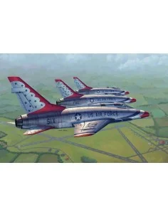 [NO_DESC] F-100D in Thunderbirds livery, 1/48 - Trumpeter 02822