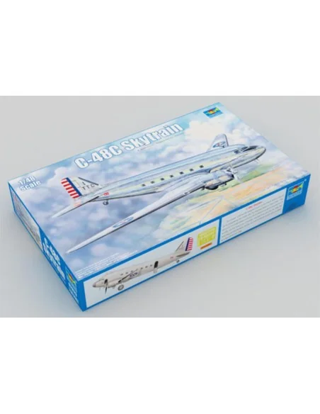 [NO_DESC] C-48C Skytrain Transport Aircraft, 1/48 - Trumpeter 02829