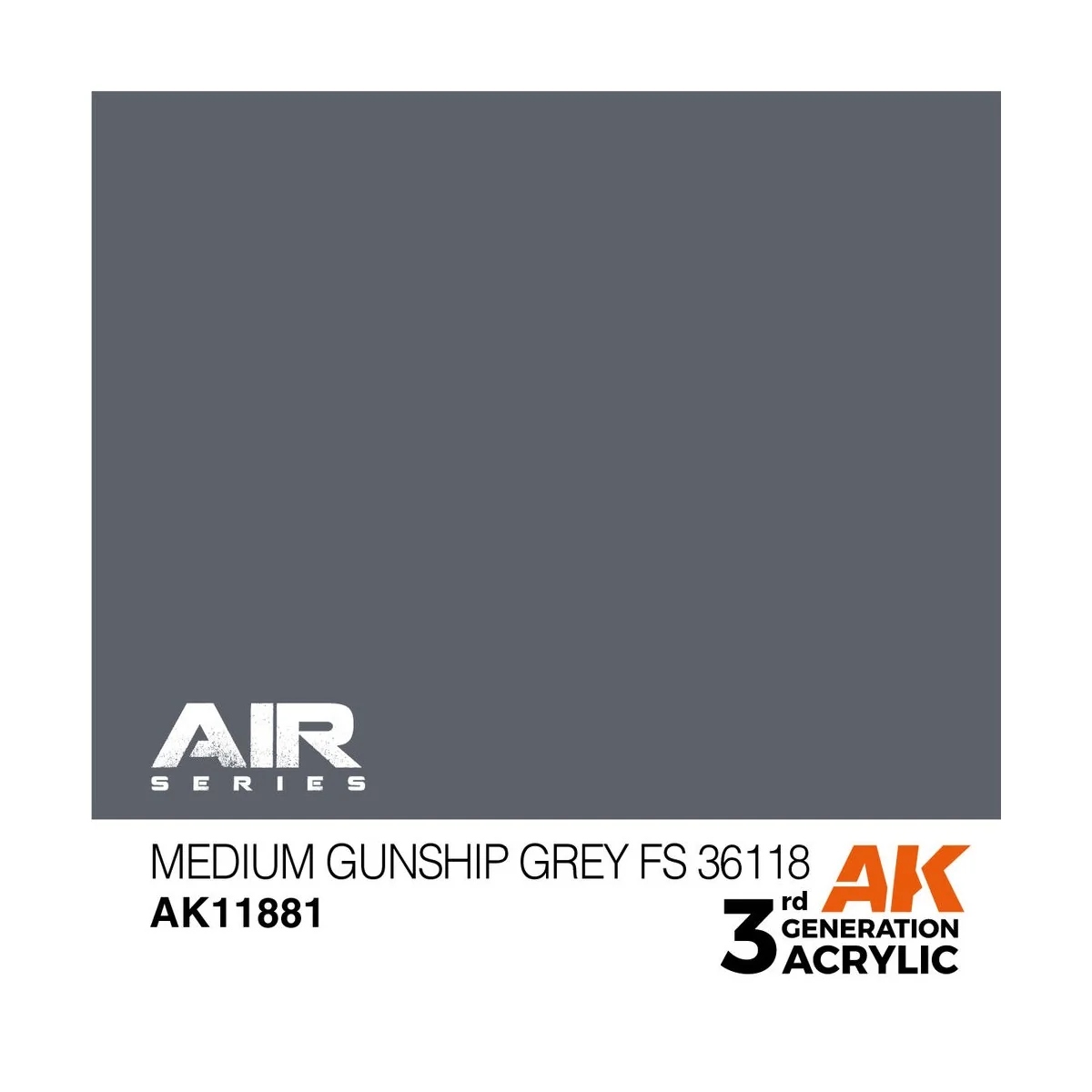 Medium Gunship Grey FS 36118 - AK Interactive AK11881 Medium Gunship Grey FS 36118 - AK Interactive AK11881