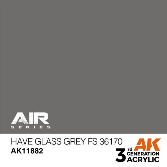 Have Glass Grey FS 36170 - AK Interactive AK11882 Have Glass Grey FS 36170 - AK Interactive AK11882