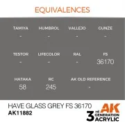 Have Glass Grey FS 36170 - AK Interactive AK11882 Have Glass Grey FS 36170 - AK Interactive AK11882