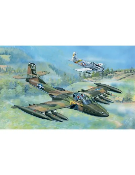 US A-37A Dragonfly Light Ground-Attack, 1/48 - Trumpeter 02888