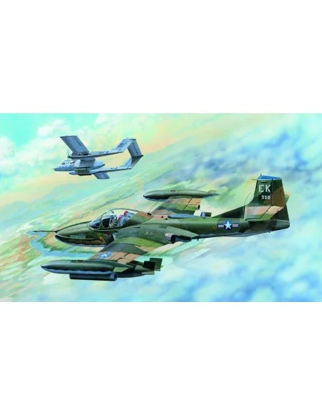US A-37B Dragonfly Light Ground-Attack, 1/48 - Trumpeter 02889