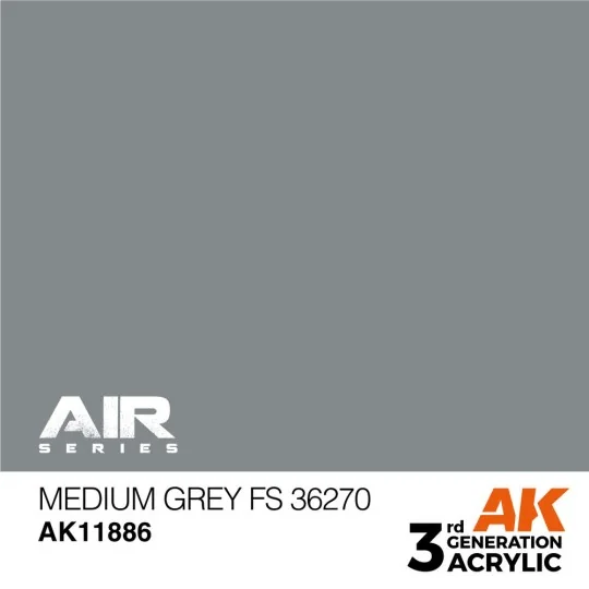 Medium Grey FS 36270 - AK Interactive AK11886 Medium Grey FS 36270 - AK Interactive AK11886