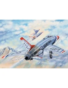 [NO_DESC] F-100D in Thunderbirds livery, 1/32 - Trumpeter 03222