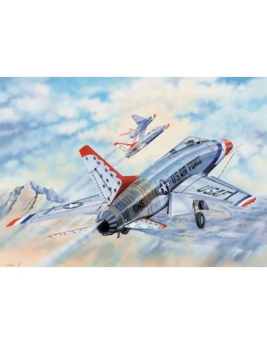 F-100D in Thunderbirds livery, 1/32 - Trumpeter 03222
