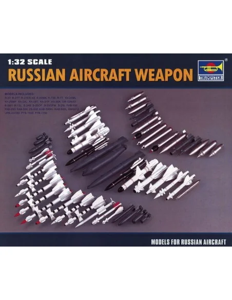Russian Aircraft Weapon, 1/32 - Trumpeter 03301