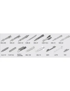 US aircraft weapons - Guided Bombs, 1/32 - Trumpeter 03304