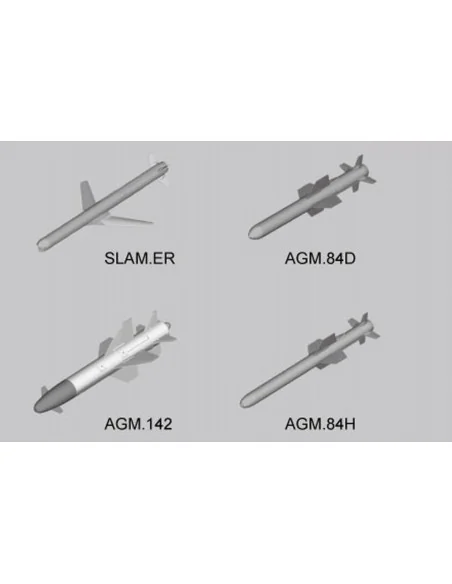 U.S. Aircraft Weapons: Missiles, 1/32 - Trumpeter 03306