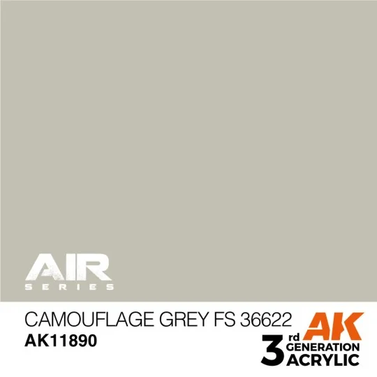 Camouflage Grey FS 36622 - AK Interactive AK11890 Camouflage Grey FS 36622 - AK Interactive AK11890