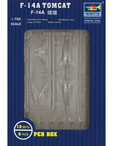 F-14A Tomcat, 1/700 - Trumpeter 03424