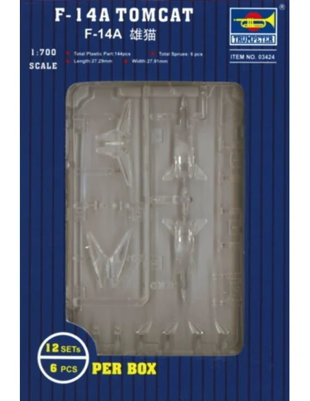[NO_DESC] F-14A Tomcat, 1/700 - Trumpeter 03424