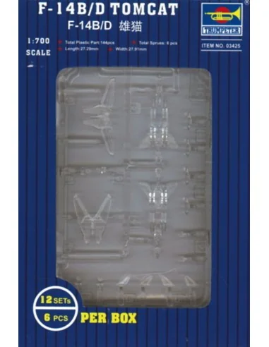 [NO_DESC] F-14B/D Tomcat, 1/700 - Trumpeter 03425
