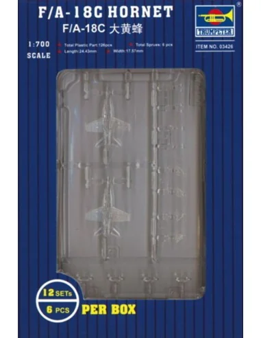 F/A-18C Hornet, 1/700 - Trumpeter 03426
