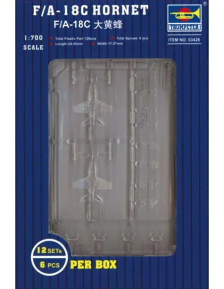 [NO_DESC] F/A-18C Hornet, 1/700 - Trumpeter 03426