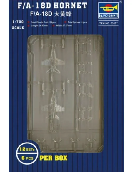 F/A-18D Hornet, 1/700 - Trumpeter 03427