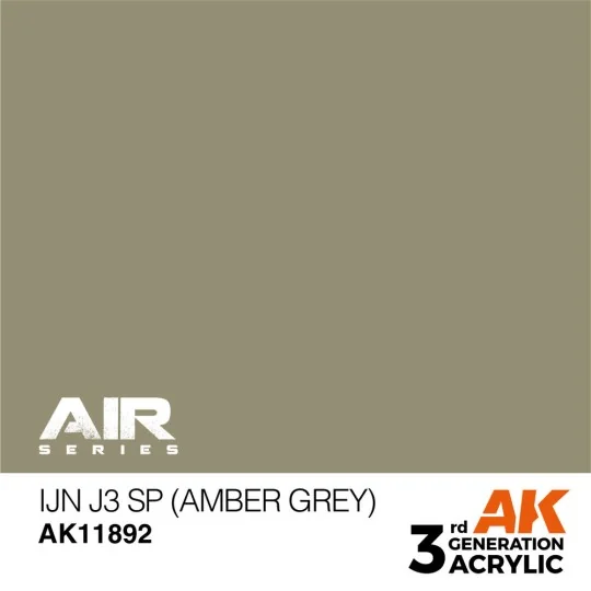 IJN J3 SP (Amber Grey) - AK Interactive AK11892 IJN J3 SP (Amber Grey) - AK Interactive AK11892