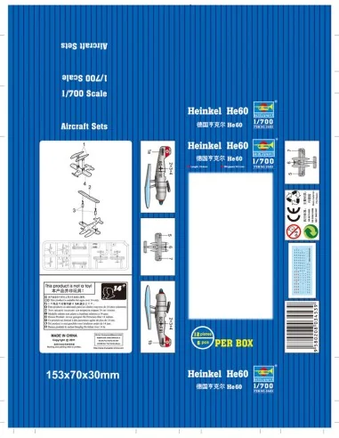 Heinkel He60, 1/700 - Trumpeter 03453