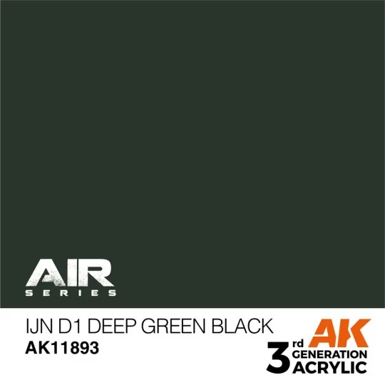 IJN D1 Deep Green Black - AK Interactive AK11893