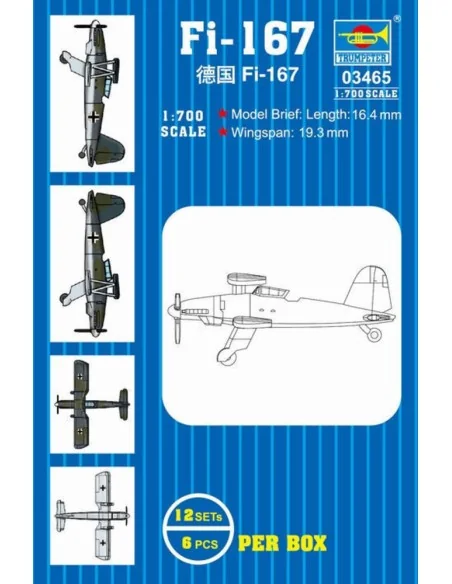 Fi-167, 1/700 - Trumpeter 03465