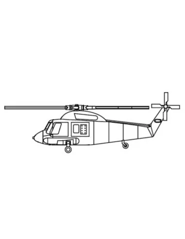 SH-2 Seasprite, 1/700 - Trumpeter 03474