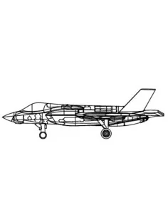 [NO_DESC] F-35B Lightning II, 1/700 - Trumpeter 03477