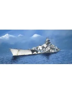[NO_DESC] German Tirpitz Battleship, 1/200 - Trumpeter 03703