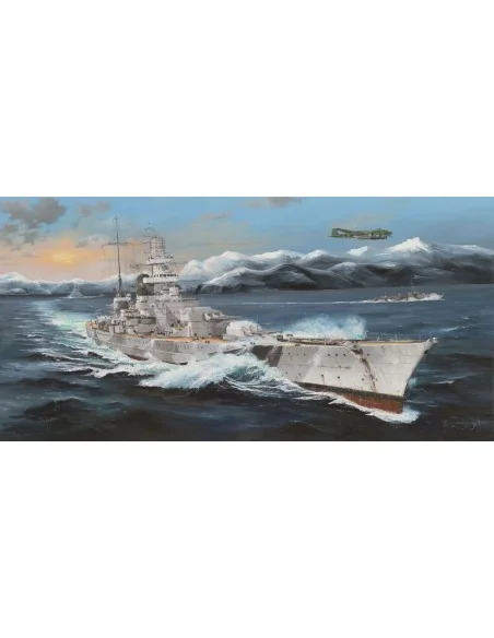 [NO_DESC] German Scharnhorst Battleship, 1/200 - Trumpeter 03715