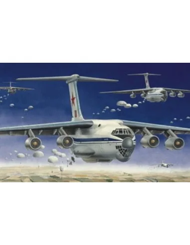 Iljushin IL-76 Candid Transport, 1/144 - Trumpeter 03901
