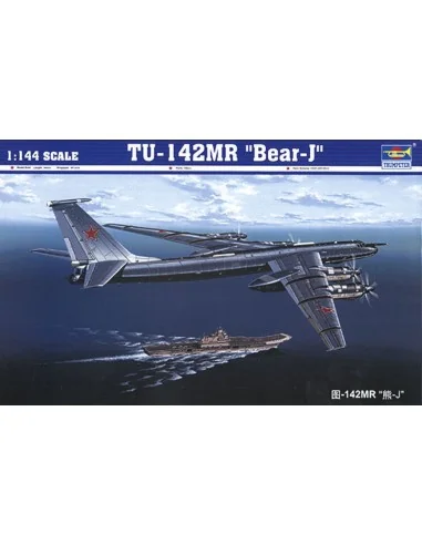 [NO_DESC] TU142MR Bear-J, 1/144 - Trumpeter 03905