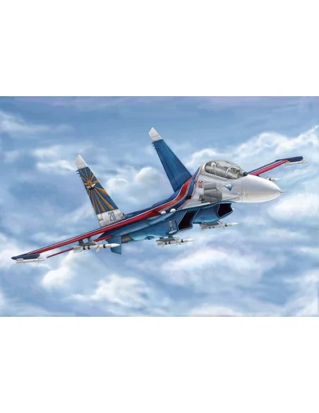 Russian Su-27UB Flanker C, 1/144 - Trumpeter 03916