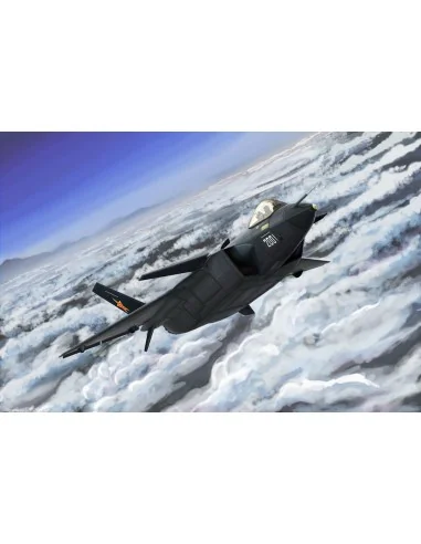 Chinese J-20 Mighty Dragon, 1/144 - Trumpeter 03923