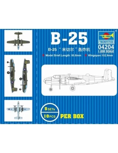 B-25, 1/200 - Trumpeter 04204